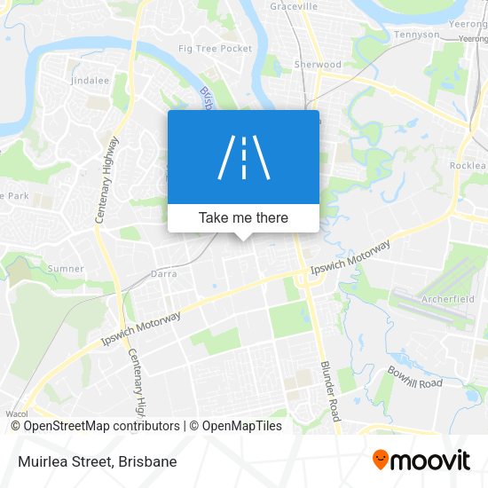 Muirlea Street map