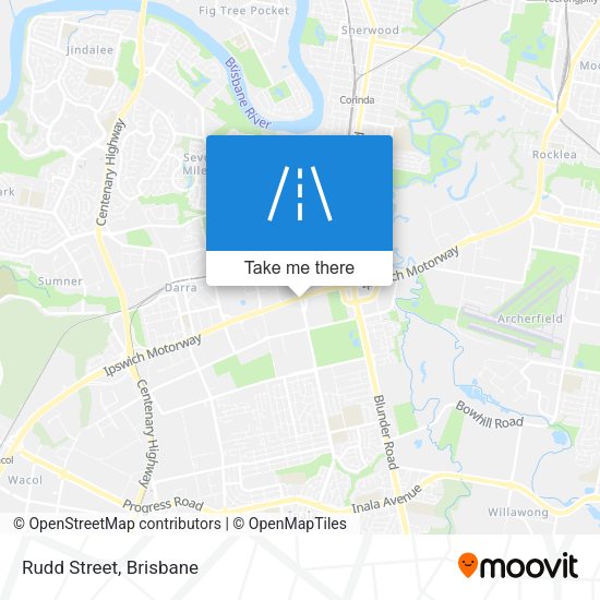 Rudd Street map