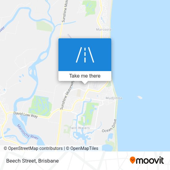 Beech Street map