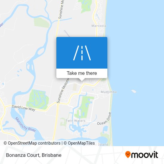 Bonanza Court map