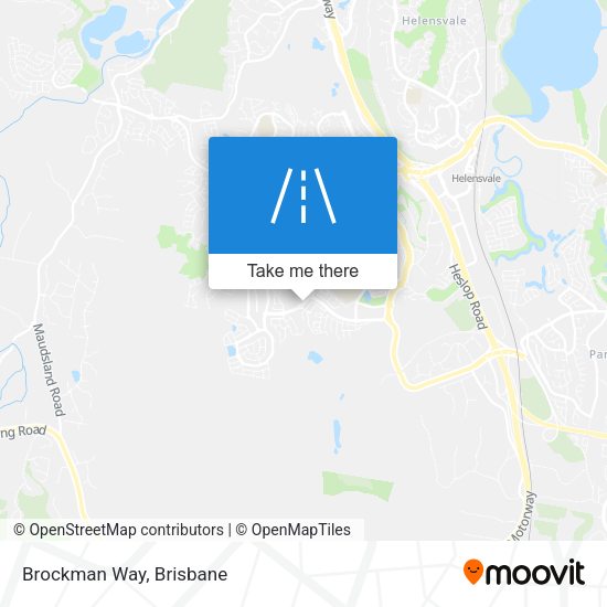 Brockman Way map