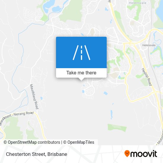 Chesterton Street map