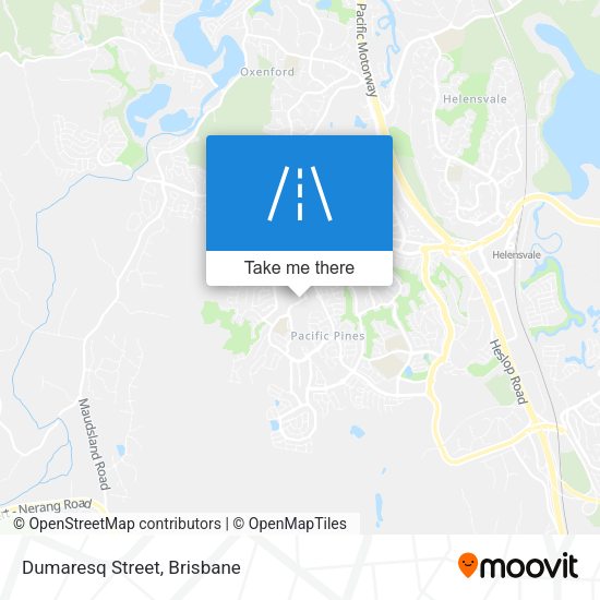 Dumaresq Street map