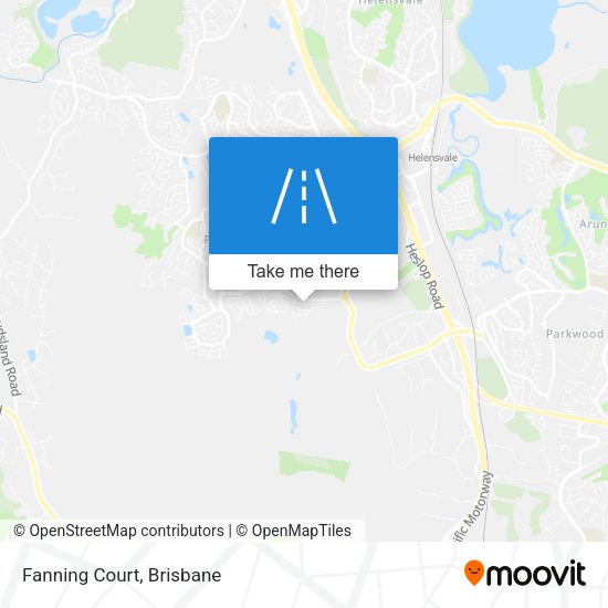 Fanning Court map