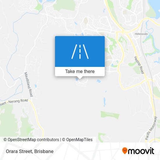Orara Street map