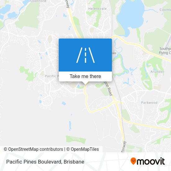 Pacific Pines Boulevard map
