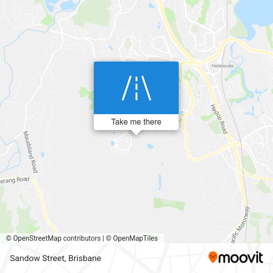 Sandow Street map