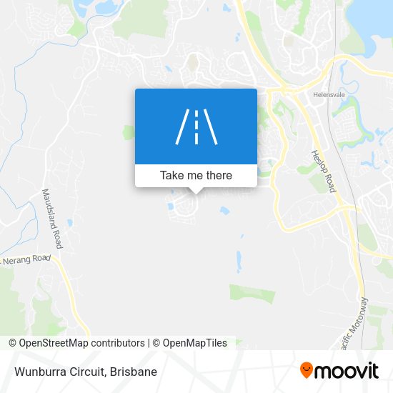 Wunburra Circuit map