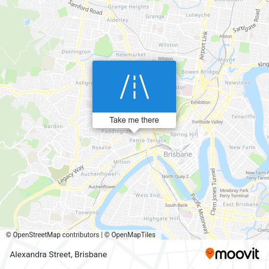 Alexandra Street map