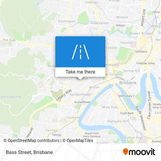 Bass Street map