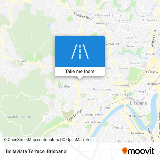 Bellavista Terrace map