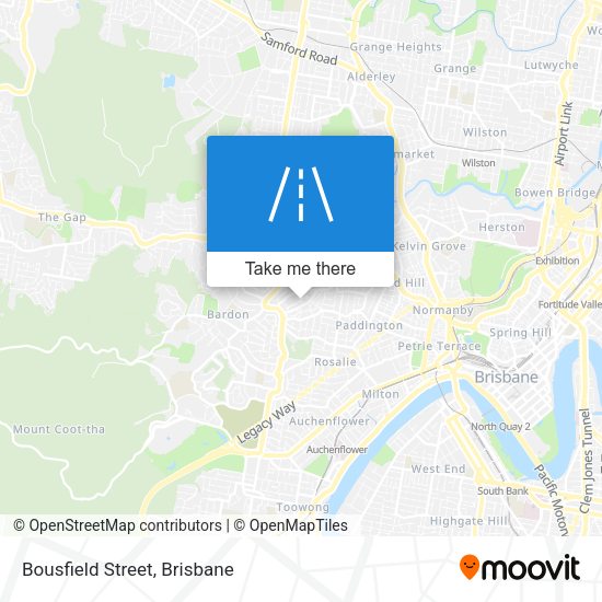 Bousfield Street map