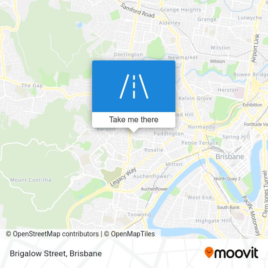 Brigalow Street map