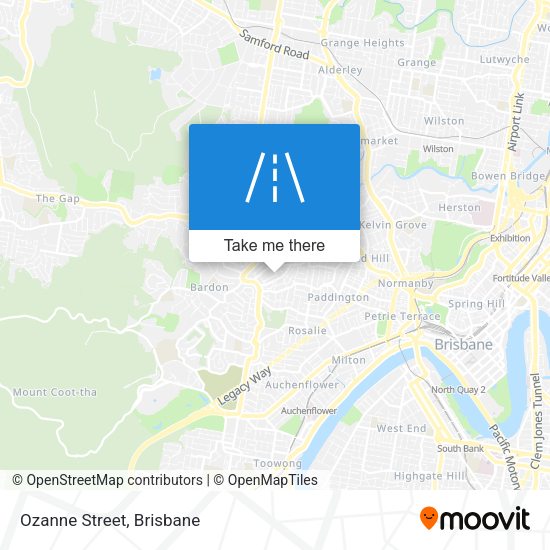 Ozanne Street map