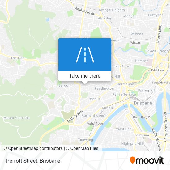Perrott Street map