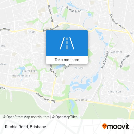 Ritchie Road map