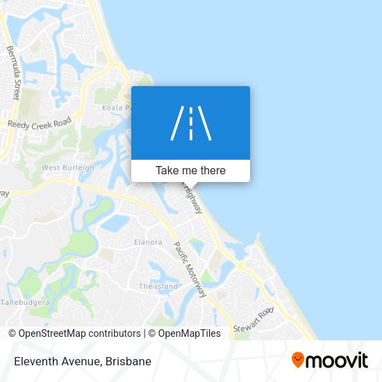 Eleventh Avenue map