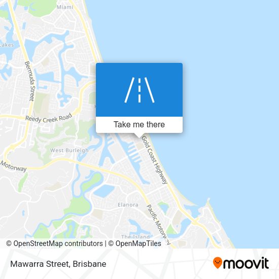 Mawarra Street map