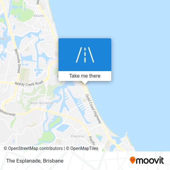 The Esplanade map