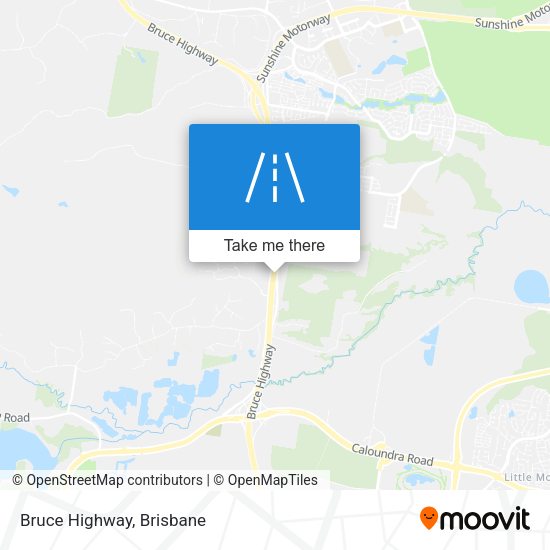 Bruce Highway map