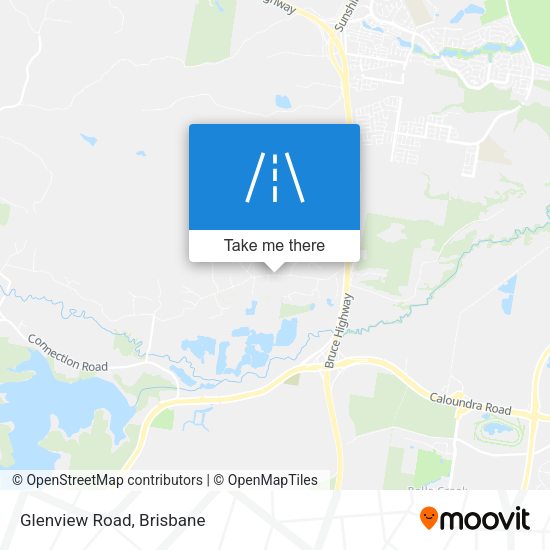 Glenview Road map