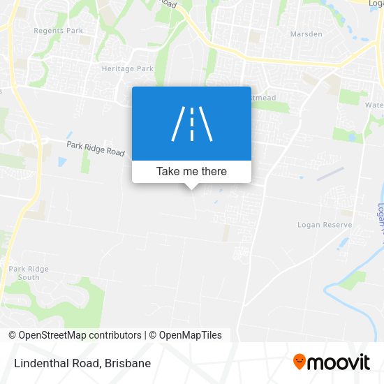 Lindenthal Road map