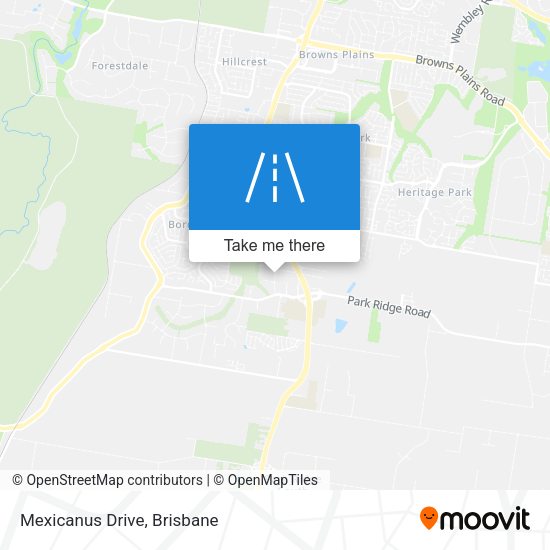 Mexicanus Drive map