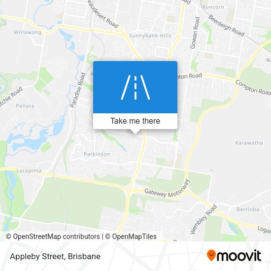 Appleby Street map