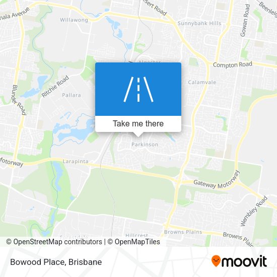 Bowood Place map