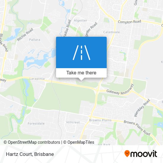 Hartz Court map