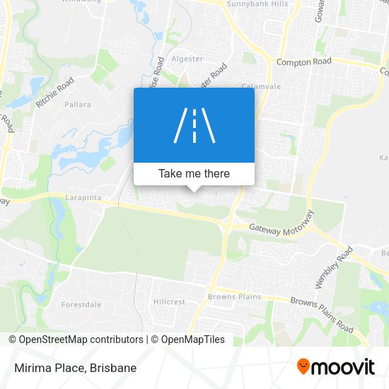 Mirima Place map