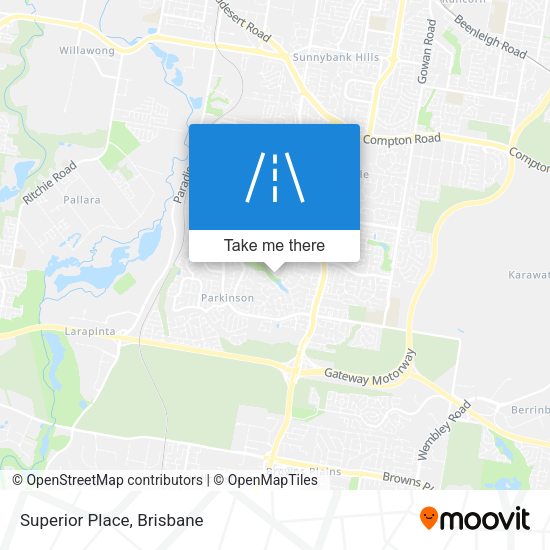 Superior Place map