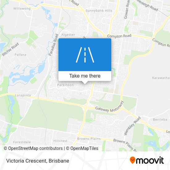 Victoria Crescent map