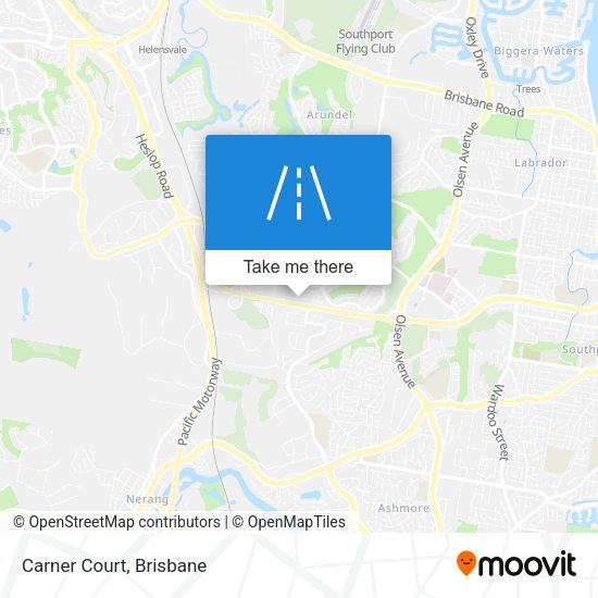 Carner Court map