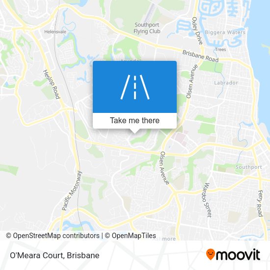 O'Meara Court map