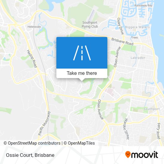 Ossie Court map