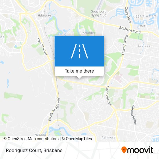 Rodriguez Court map
