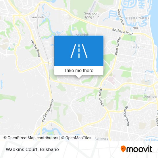 Wadkins Court map