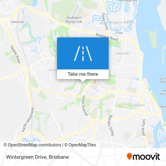 Wintergreen Drive map