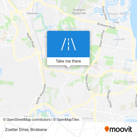 Zoeller Drive map