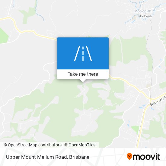 Upper Mount Mellum Road map