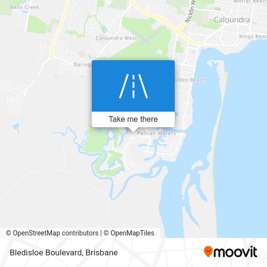 Bledisloe Boulevard map
