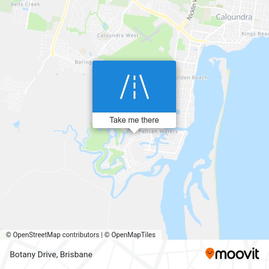 Botany Drive map