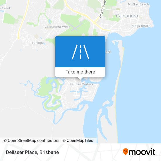 Delisser Place map