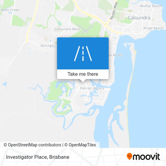 Investigator Place map