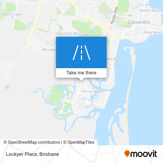 Lockyer Place map