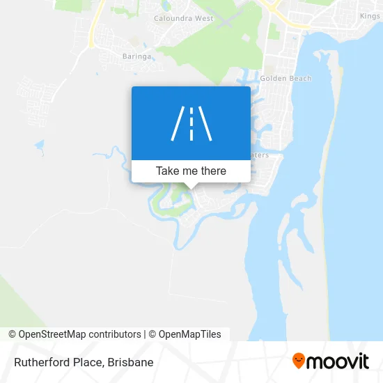 Mapa Rutherford Place