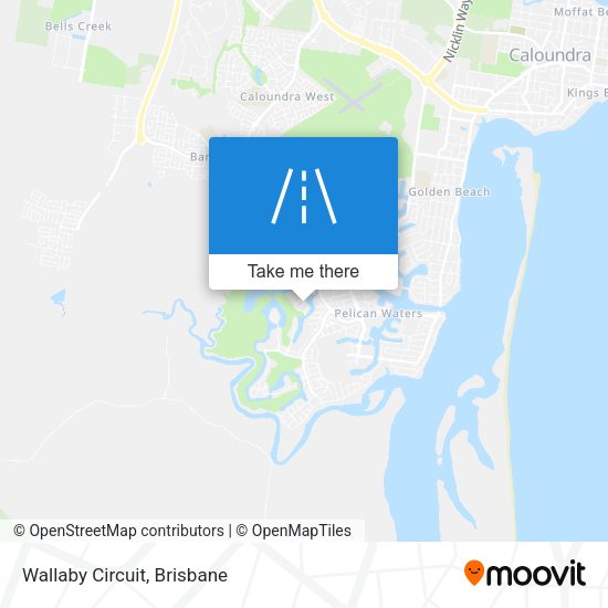 Wallaby Circuit map