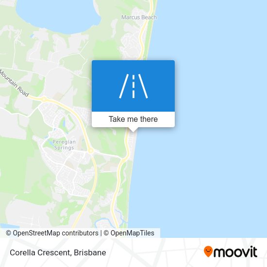 Corella Crescent map