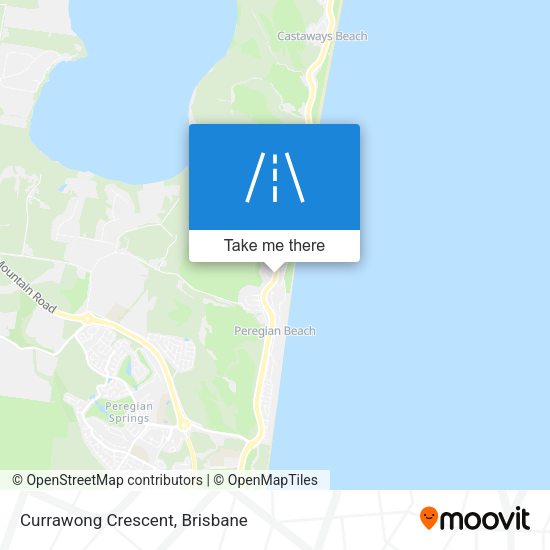 Currawong Crescent map